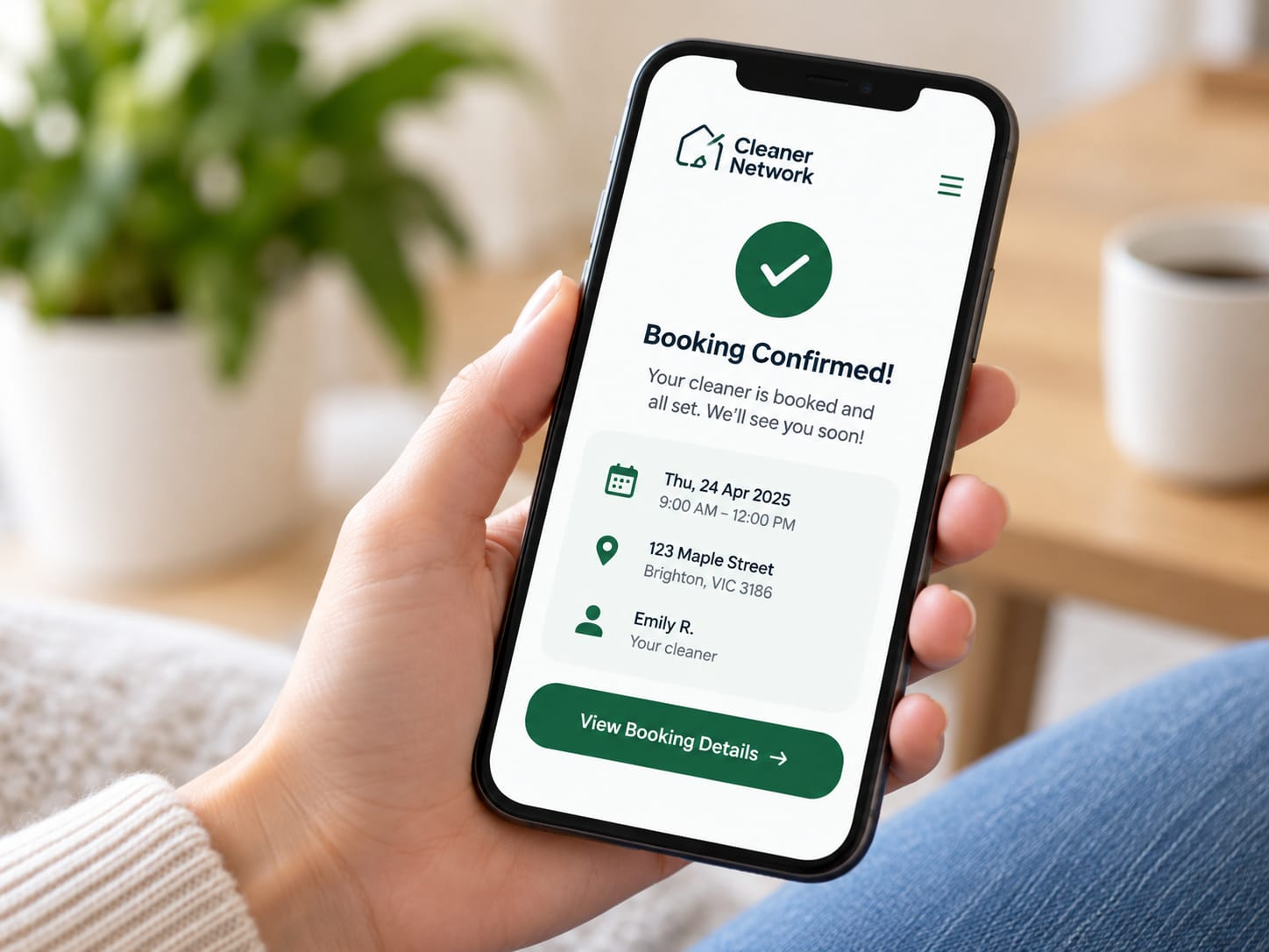 How Cleaner Network Bookings Work