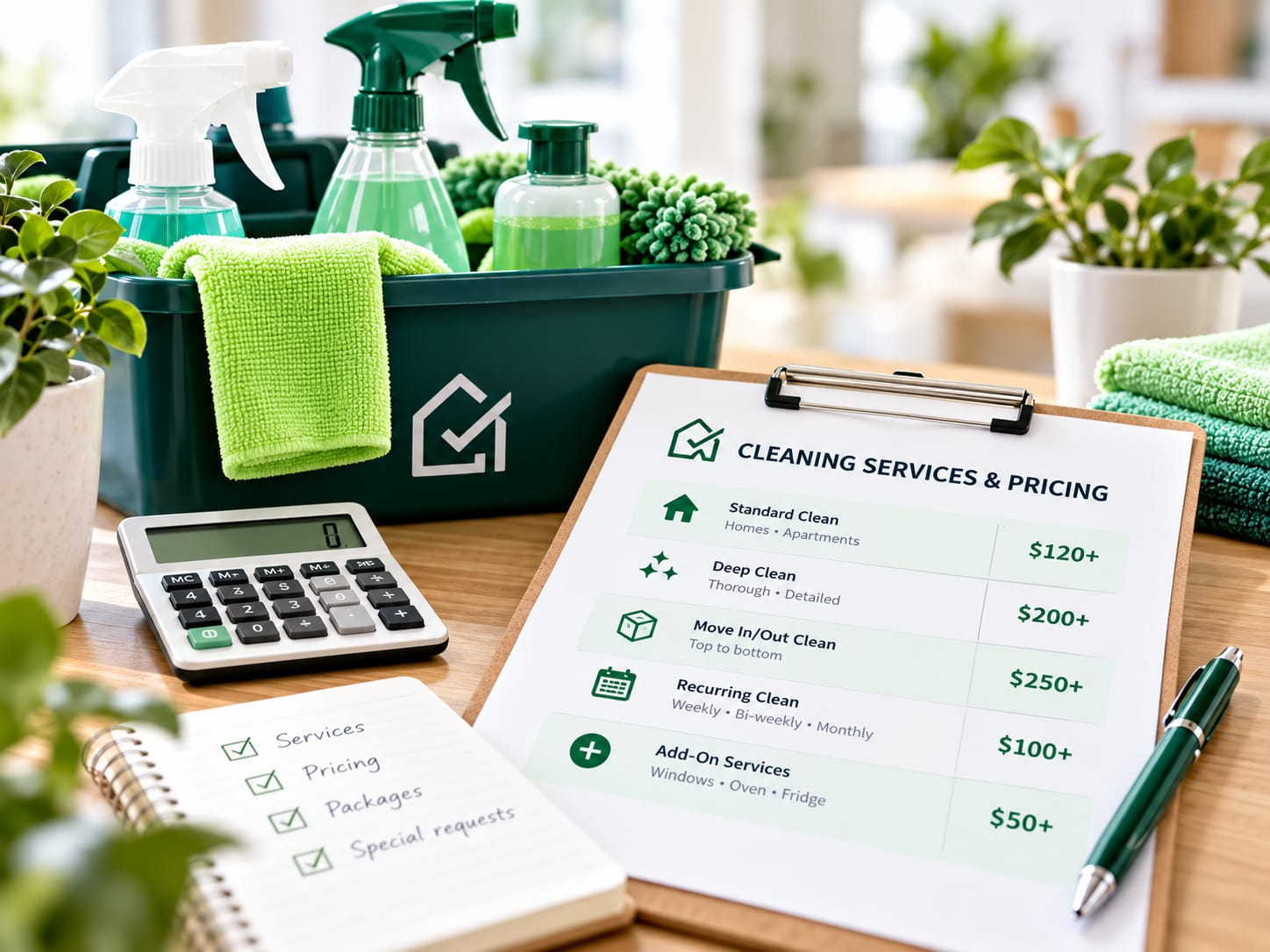 Set Your Services & Prices